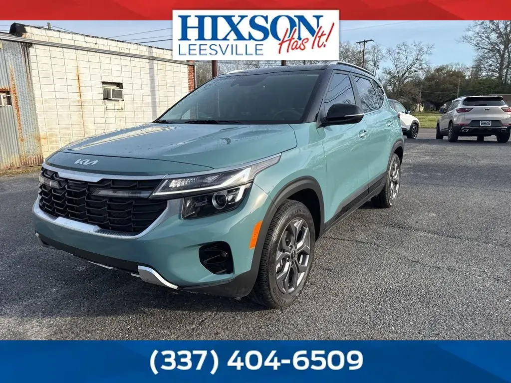 Blue 2024 Kia Seltos S for sale in DeRidder, LA