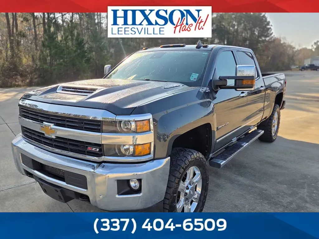 Gray 2017 Chevrolet Silverado 2500HD LTZ for sale in DeRidder, LA