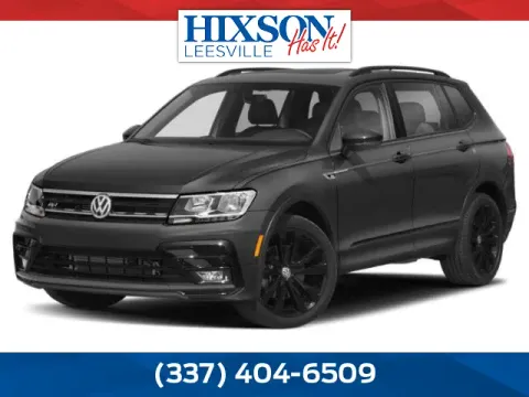 White 2020 Volkswagen Tiguan SE R-Line Black for sale in DeRidder, LA