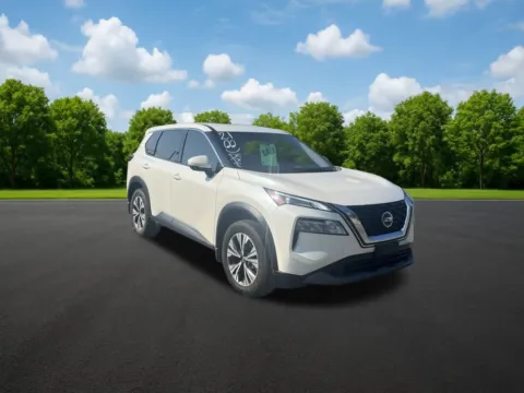 White 2021 Nissan Rogue SV for sale in DeRidder, LA