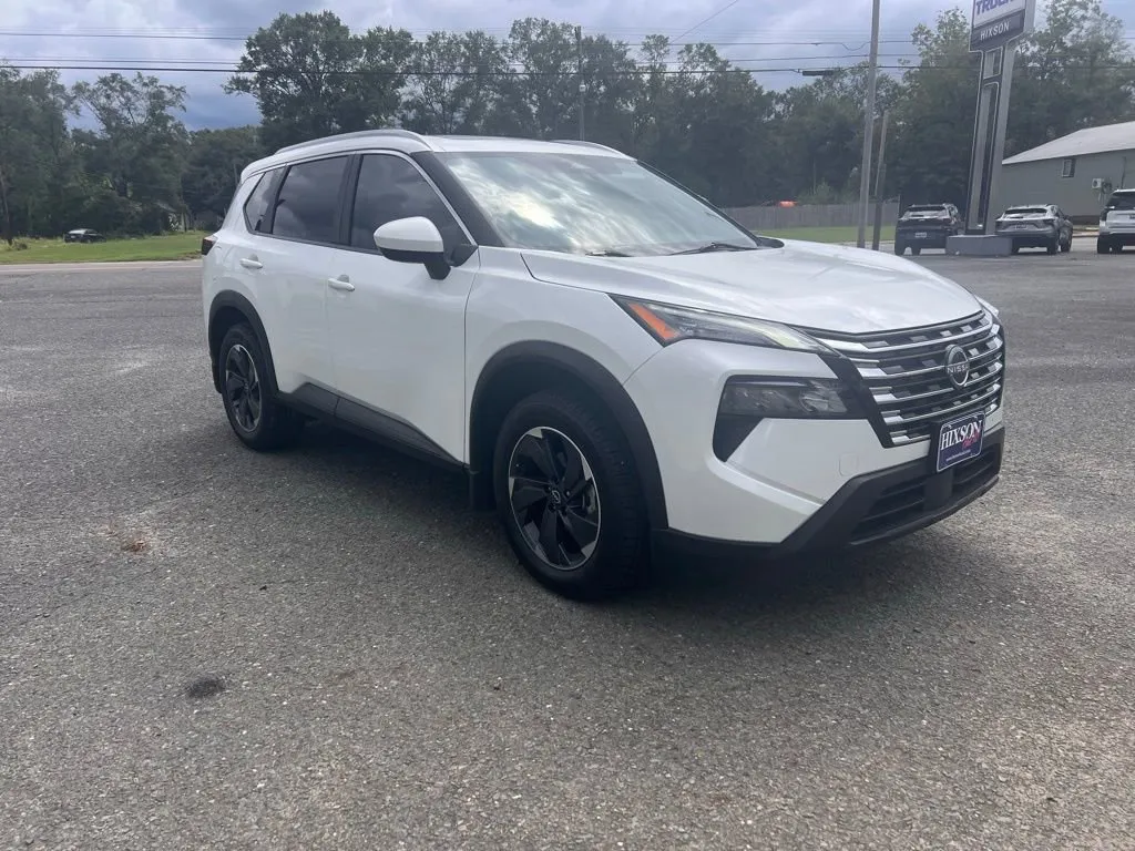 White 2024 Nissan Rogue SV for sale in DeRidder, LA