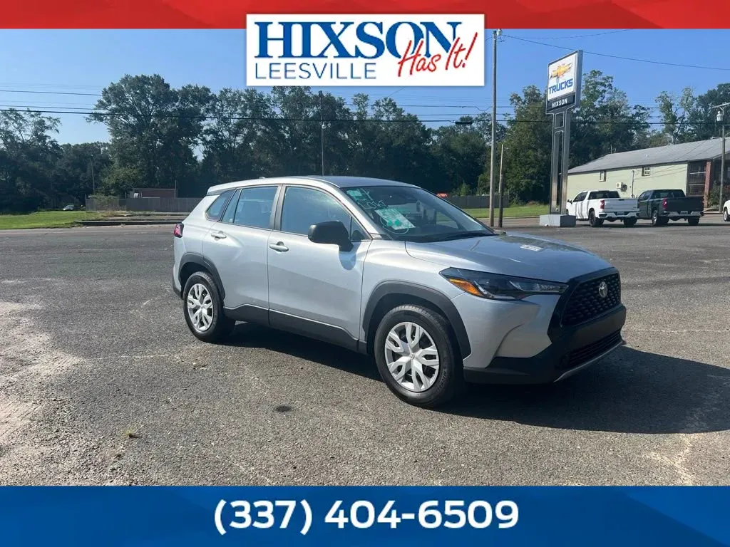 Silver 2024 Toyota Corolla Cross L for sale in DeRidder, LA