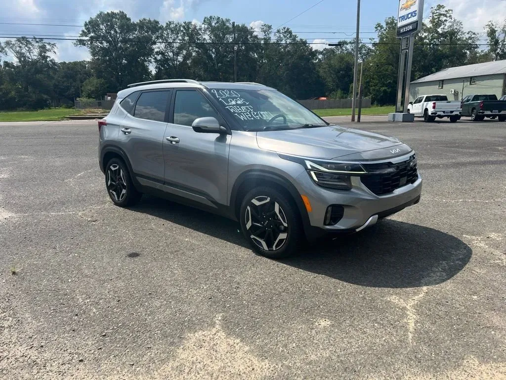 Gray 2024 Kia Seltos SX for sale in DeRidder, LA