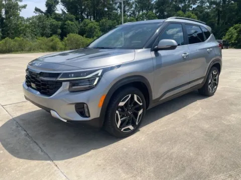 Gray 2024 Kia Seltos SX for sale in DeRidder, LA
