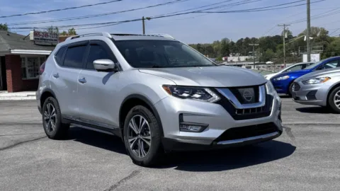 Silver 2017 NISSAN ROGUE SV for sale in Knoxville, TN