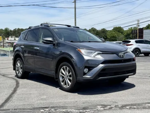Gray 2017 TOYOTA RAV4 LIMITED for sale in Knoxville, TN