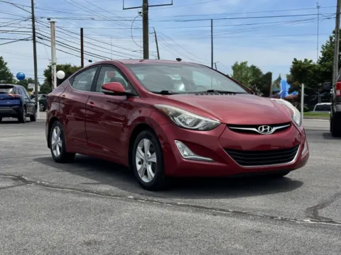 Red 2016 HYUNDAI ELANTRA SE for sale in Knoxville, TN