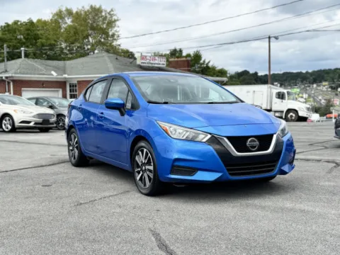 Blue 2020 NISSAN VERSA SV for sale in Knoxville, TN