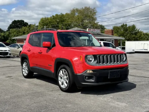 Red 2017 JEEP RENEGADE LATITUDE for sale in Knoxville, TN