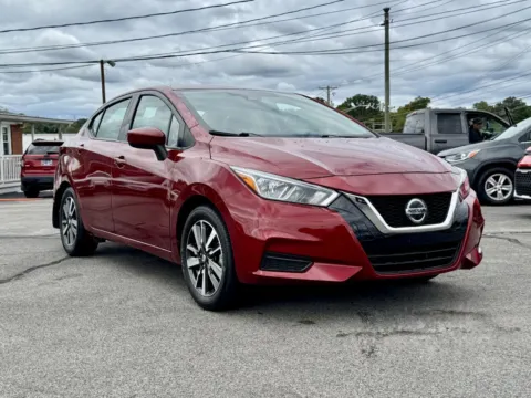 Red 2022 NISSAN VERSA SV for sale in Knoxville, TN