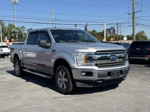 Silver 2018 FORD F-150 SUPERCREW for sale in Knoxville, TN