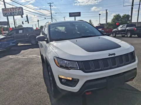White 2018 JEEP COMPASS TRAILHAWK for sale in Knoxville, TN