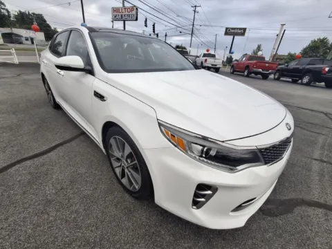 White 2016 KIA OPTIMA SXL for sale in Knoxville, TN
