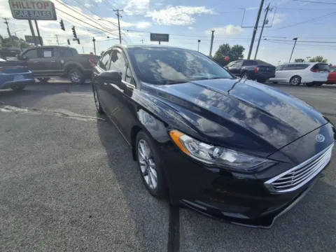 Black 2017 FORD FUSION SE for sale in Knoxville, TN