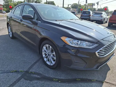 Black 2020 FORD FUSION SE for sale in Knoxville, TN