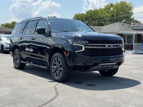 Black 2021 CHEVROLET TAHOE 1500 Z71 for sale in Knoxville, TN