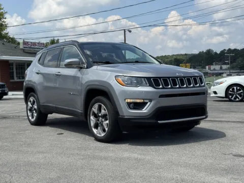 Silver 2018 JEEP COMPASS LIMITED for sale in Knoxville, TN