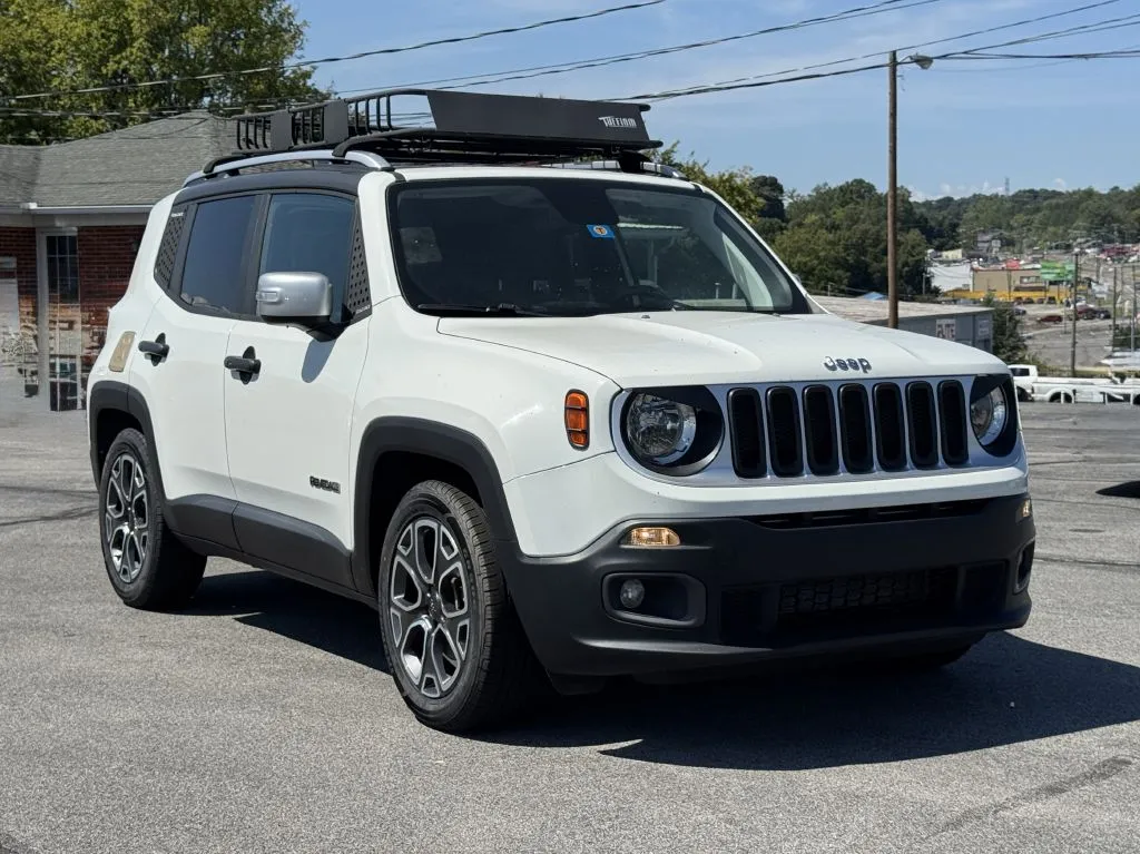 White 2018 JEEP RENEGADE LIMITED for sale in Knoxville, TN