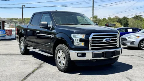 Black 2016 FORD F-150 SUPERCREW for sale in Knoxville, TN