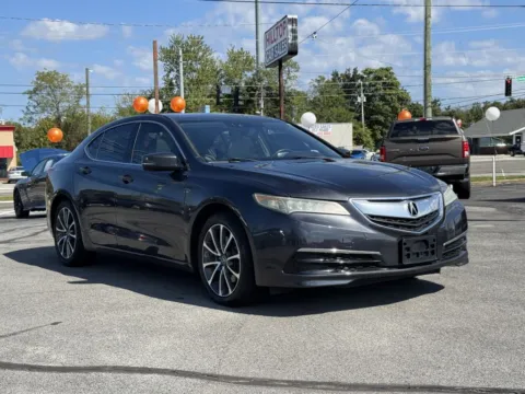 Gray 2015 ACURA TLX TECH for sale in Knoxville, TN