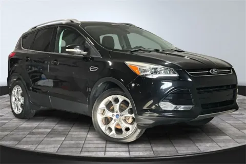 Black 2014 Ford Escape Titanium for sale in Roanoke, IN