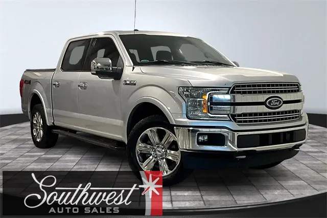 Silver 2018 Ford F-150 Lariat for sale in Roanoke, IN