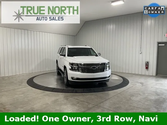 White 2019 Chevrolet Tahoe Premier for sale in Roanoke, IN