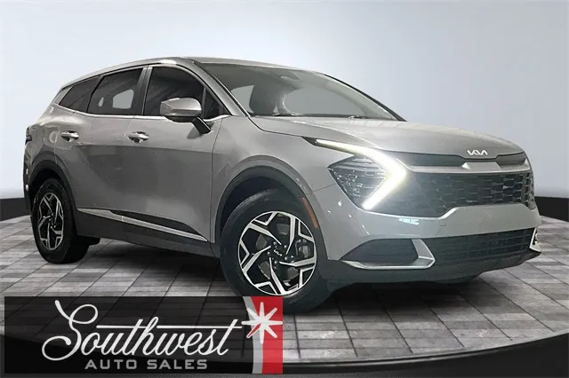 Gray 2024 Kia Sportage LX for sale in Roanoke, IN