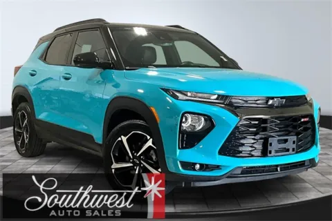 Blue 2021 Chevrolet TrailBlazer RS for sale in Roanoke, IN