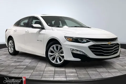 White 2024 Chevrolet Malibu LT for sale in Roanoke, IN