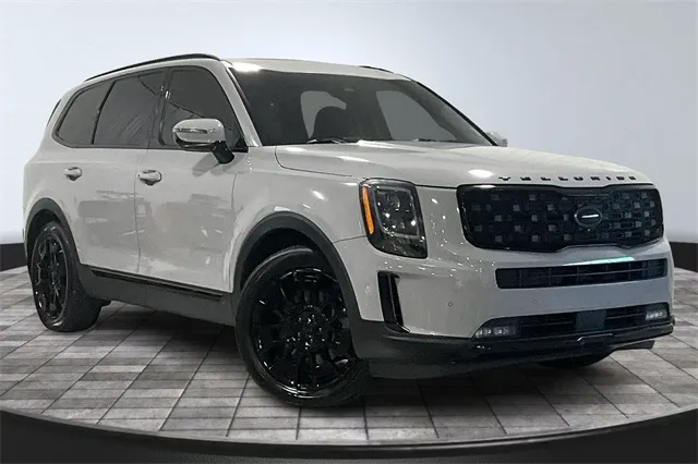 Gray 2021 Kia Telluride SX for sale in Roanoke, IN