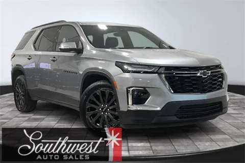 Gray 2023 Chevrolet Traverse RS for sale in Roanoke, IN
