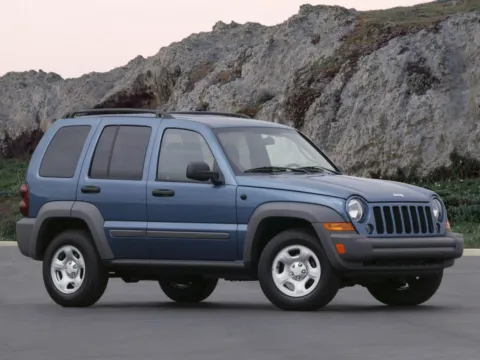 Red 2006 Jeep Liberty Renegade for sale in Roanoke, IN
