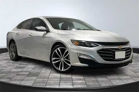 Silver 2021 Chevrolet Malibu LT for sale in Roanoke, IN