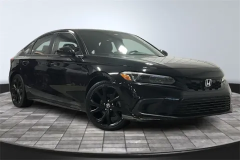 Black 2023 Honda Civic Sport for sale in Roanoke, IN