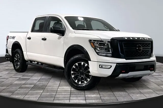 White 2024 Nissan Titan PRO-4X for sale in Roanoke, IN