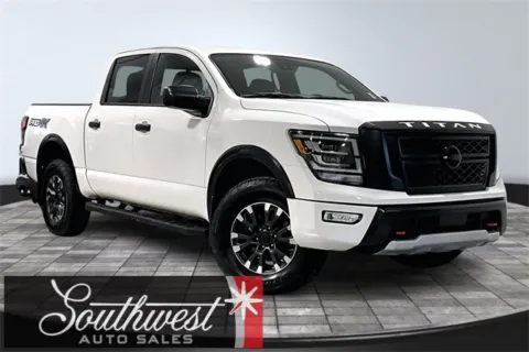 White 2024 Nissan Titan PRO-4X for sale in Roanoke, IN