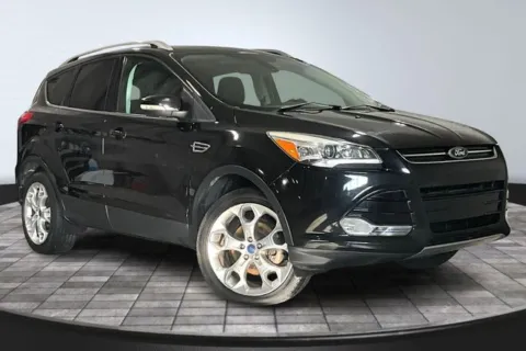 Black 2014 Ford Escape Titanium for sale in Roanoke, IN