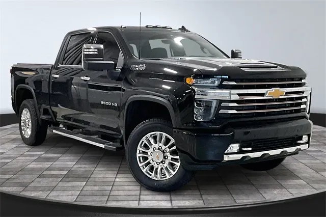 Black 2021 Chevrolet Silverado 2500HD High Country for sale in Roanoke, IN