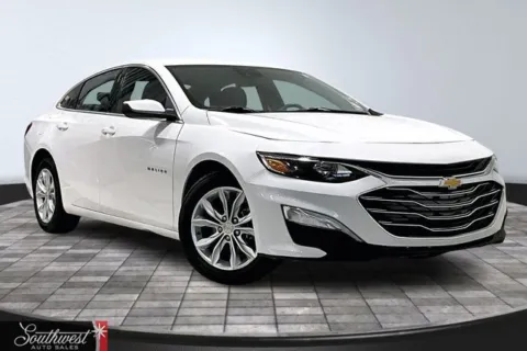 White 2025 Chevrolet Malibu LT for sale in Roanoke, IN