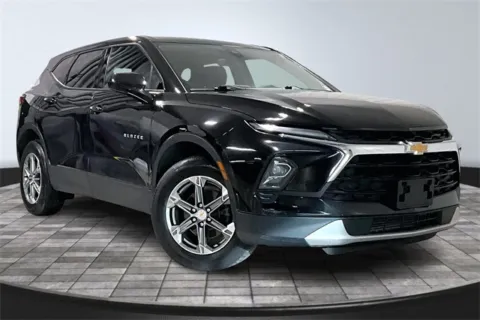 Black 2023 Chevrolet Blazer LT for sale in Roanoke, IN