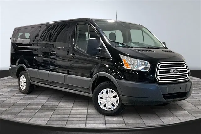Black 2016 Ford Transit-350 XLT for sale in Roanoke, IN