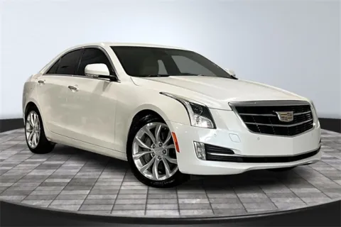 White 2017 Cadillac ATS 3.6L Premium Luxury for sale in Roanoke, IN