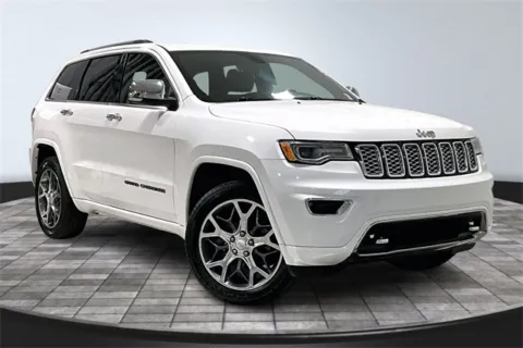 White 2019 Jeep Grand Cherokee Overland for sale in Roanoke, IN