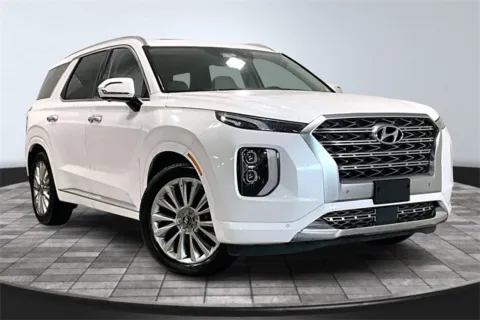 White 2020 Hyundai Palisade Limited for sale in Roanoke, IN