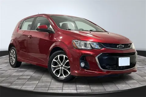 Red 2020 Chevrolet Sonic LT for sale in Roanoke, IN