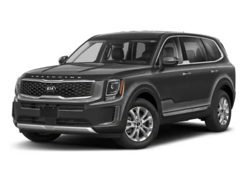 Black 2020 Kia Telluride LX for sale in Roanoke, IN