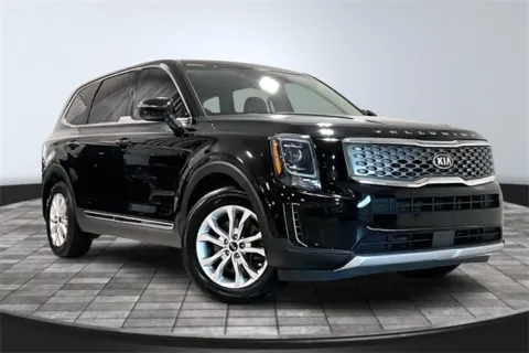 Black 2020 Kia Telluride LX for sale in Roanoke, IN