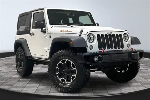 White 2016 Jeep Wrangler Rubicon for sale in Roanoke, IN