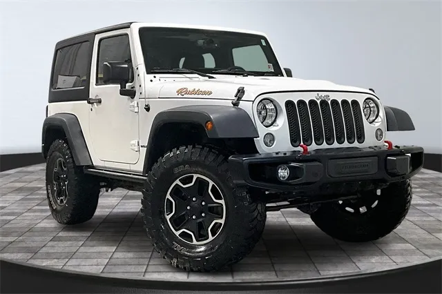 White 2016 Jeep Wrangler Rubicon for sale in Roanoke, IN